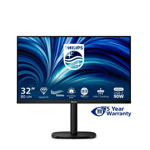 Philips Monitor Philips 80.0cm (31.5") 32B2U3601 16:09 HDMI+DP+USB-C