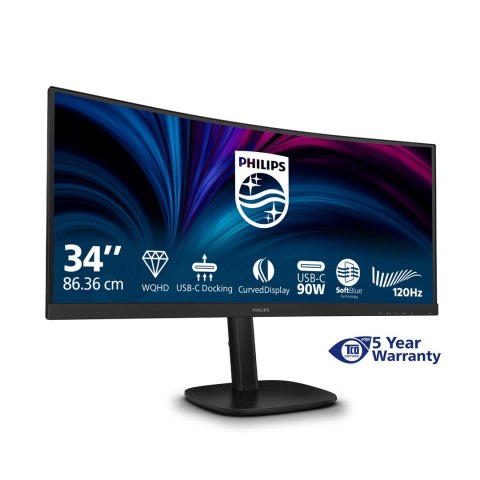Philips Monitor Philips 86,4cm (34,0") 34B2U3600C 21:09 HDMI+DP+USB-C