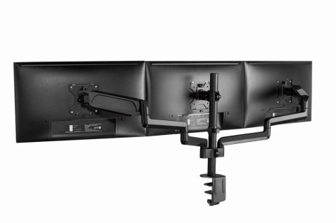 GEMBIRD GEMBIRD BIURKOWE REGULOWANE RAMIĘ/UCHWYT NA 3 MONITORY 17-27, VESA 100X100MM, DO 7 KG