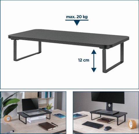 GEMBIRD GEMBIRD PODSTAWKA POD MONITOR/NOTEBOOK (KSZTAŁT PROSTOKĄTA)