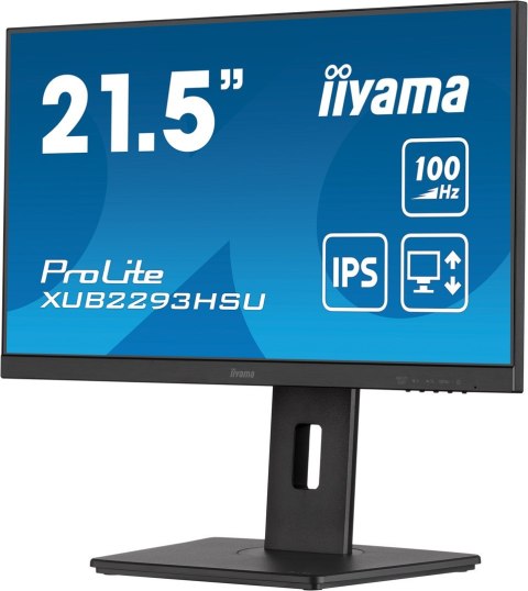 IIYAMA Iiyama Display 22 XUB2293HSU-B7 IPS - Płaski Ekran - 54.6 cm