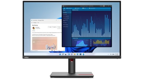 Lenovo Monitor Lenovo ThinkVision T27p-30 LED display 68,6 cm (27") 3840 x 2160 px 4K Ultra HD Czarny