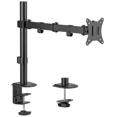 Maclean MACLEAN UCHWYT BIURKOWY DO MONITORA LCD 17-32", 9KG, VESA 75X75 ORAZ 100X100 PODWÓJNE RAMIĘ MC-753N