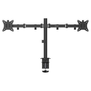 SAVIO SAVIO PODWÓJNY UCHWYT BIURKOWY NA MONITORY 17" - 32" 2X 2 - 9 KG UM-03