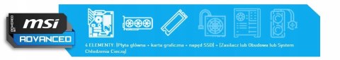 Komputer Gamingowy Fgame Plus i5-12400F | RTX 5060 | 32GB | 1TB (FgameA24)