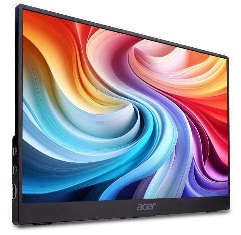 Acer Acer PM161QB1bmiuux Przenośny monitor Czarny 39,6 cm (15.6") 1920 x 1080 px