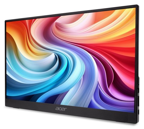 Acer Acer PM161QB1bmiuux Przenośny monitor Czarny 39,6 cm (15.6") 1920 x 1080 px