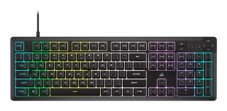 Corsair Klawiatura gamingowa RGB LED CORSAIR K55 CORE Juoda