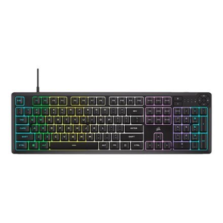 Corsair Klawiatura gamingowa RGB LED CORSAIR K55 CORE Juoda