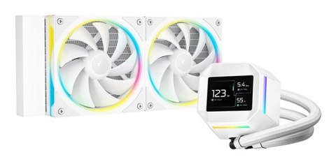 DEEPCOOL Chłodnica Wasserkühlung Deepcool LM240 Biała