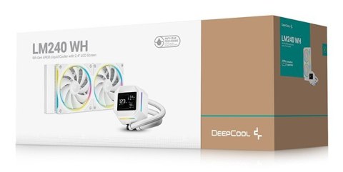 DEEPCOOL Chłodnica Wasserkühlung Deepcool LM240 Biała