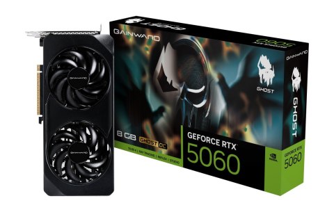 Gainward Karta graficzna Gainward RTX5060 Ghost OC 8GB GDDR7 HDMI 3xDP