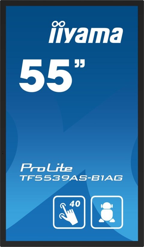 IIYAMA Monitor Iiyama ProLite TF5539AS-B1AG 55 PCAP IPS 4K