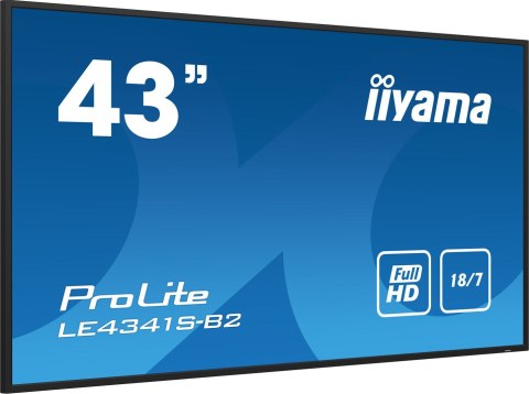 IIYAMA Monitor iiyama ProLite LE4341S-B2 - 43-calowy płaski ekran - 108 cm