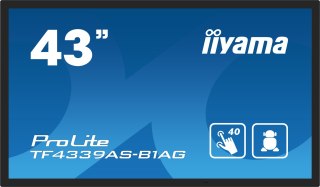 IIYAMA Monitor iiyama ProLite TF4339AS-B1AG - 43" - Płaski ekran - 108 cm