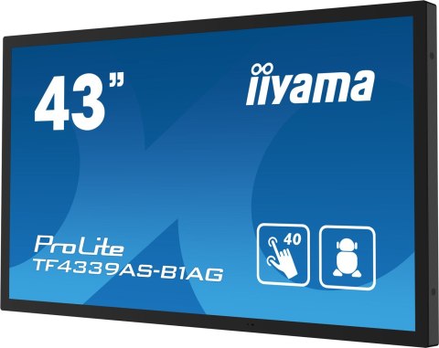 IIYAMA Monitor iiyama ProLite TF4339AS-B1AG - 43" - Płaski ekran - 108 cm