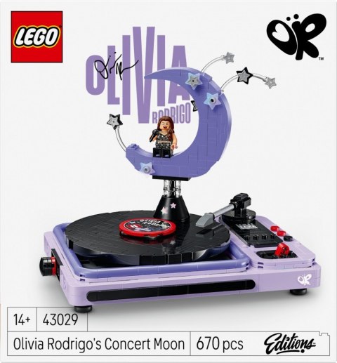 LEGO Klocki Editions Music 43029 Księżyc z koncertu Olivii Rodrigo