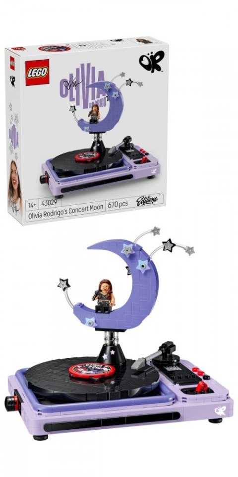 LEGO Klocki Editions Music 43029 Księżyc z koncertu Olivii Rodrigo