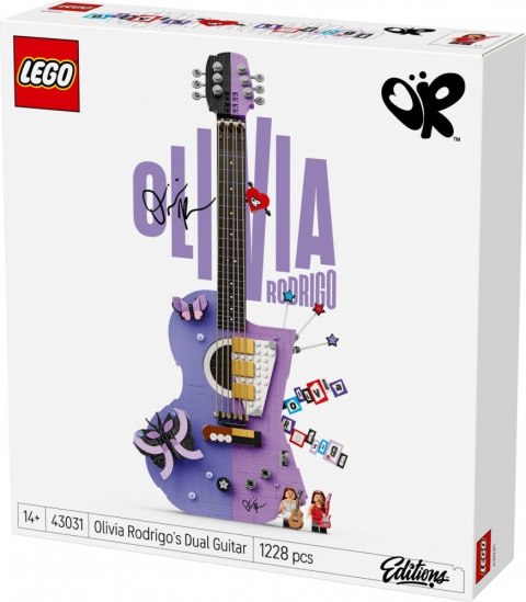 LEGO Klocki Editions Music 43031 Podwójna gitara Olivii Rodrigo