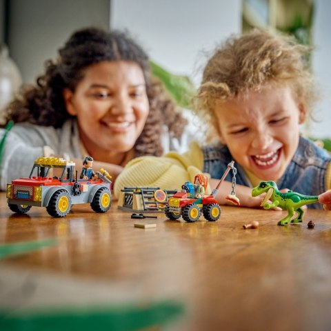 LEGO Klocki Jurassic World 77978 Ciężarówka do transportu młodego tyranozaura
