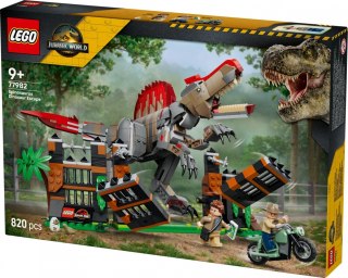 LEGO Klocki Jurassic World 77982 Ucieczka spinozaura