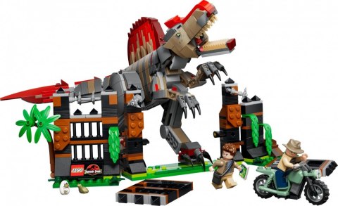 LEGO Klocki Jurassic World 77982 Ucieczka spinozaura
