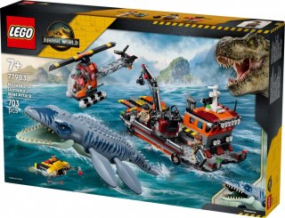 LEGO Klocki Jurassic World 77983 Atak mozazaura na łódź
