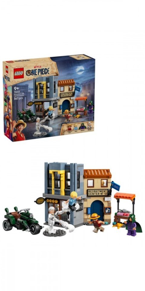 LEGO Klocki One Piece 75642 Starcie z kapitanem Smokerem