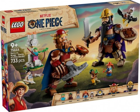 LEGO Klocki One Piece 75644 Dorry kontra Brogy - Giganci z Little Garden