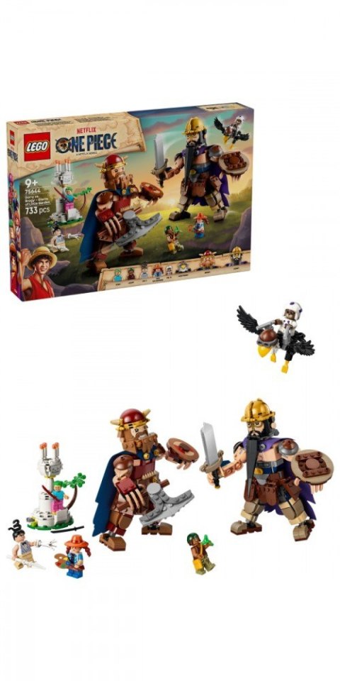 LEGO Klocki One Piece 75644 Dorry kontra Brogy - Giganci z Little Garden