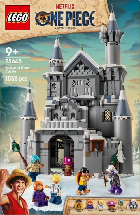 LEGO Klocki One Piece 75645 Bitwa pod zamkiem Drum