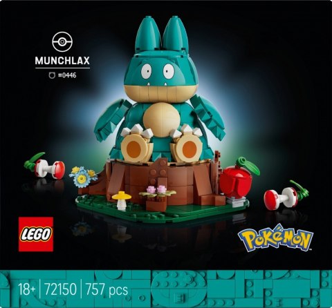 LEGO Klocki Pokemon 72150 Munchlax