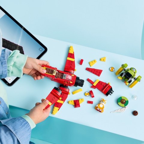 LEGO Klocki Sonic 77119 Tails i Tornado-1