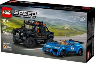 LEGO Klocki Speed Champions 77264 Jaguar Project 7 i Land Rover Defender