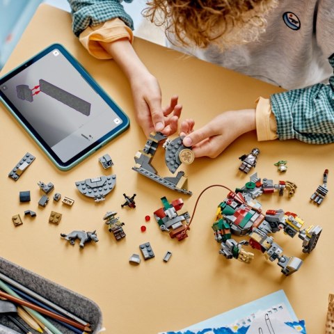 LEGO Klocki Star Wars 75451 Starcie z droidem wartowniczym w pałacu Huttów