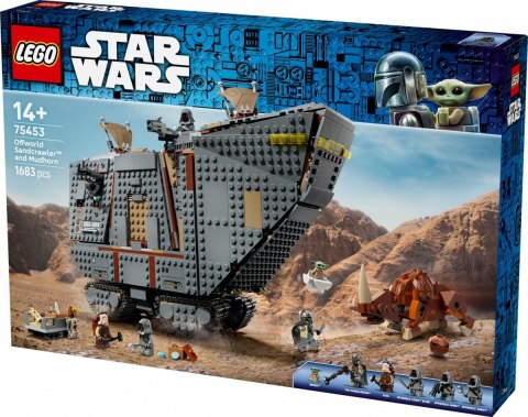 LEGO Klocki Star Wars 75453 Piaskoczołg wędrownych Jawów i bagnorożec