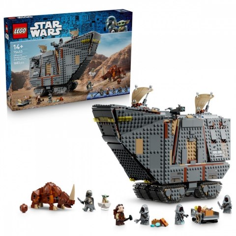 LEGO Klocki Star Wars 75453 Piaskoczołg wędrownych Jawów i bagnorożec