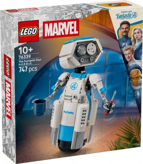 LEGO Klocki Super Heroes 76339 Fantastyczna Czwórka H.E.R.B.I.E.