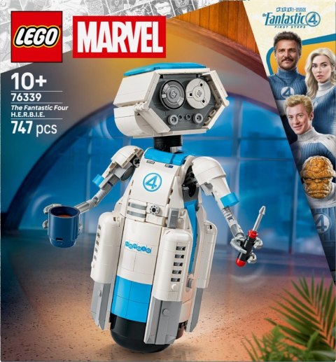 LEGO Klocki Super Heroes 76339 Fantastyczna Czwórka H.E.R.B.I.E.