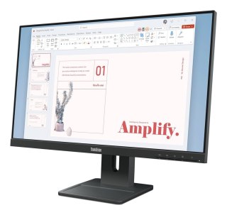 Lenovo Lenovo ThinkVision E24-40 monitor 23,8" IPS 16:9 100 Hz 4 ms 1920x1080 250 cd/m2 1 HDMI Krucza czerń Gwarancja 36 miesięcy