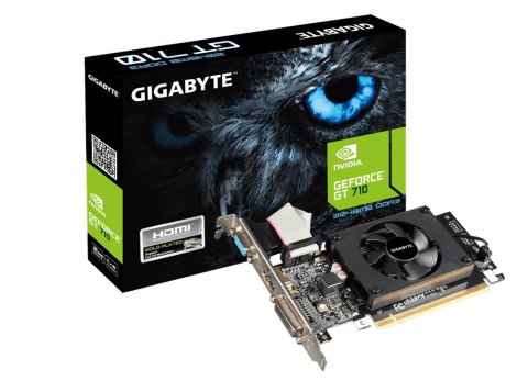Gigabyte Karta graficzna Gigabyte GV-N710D3-2GL NVIDIA GeForce GT 710 2 GB GDDR3