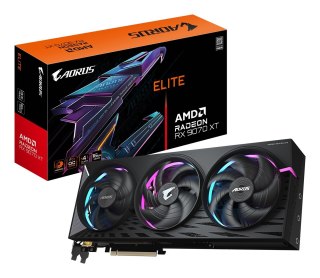 Gigabyte Karta graficzna Gigabyte Radeon RX 9070 XT AORUS ELITE 16GB (GV-R9070XTAORUS E-16GD)