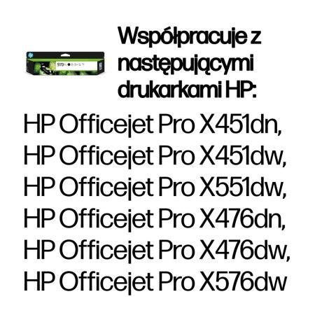 Hewlett-Packard HP 970XL oryginalny wkład atramentowy czarny XL