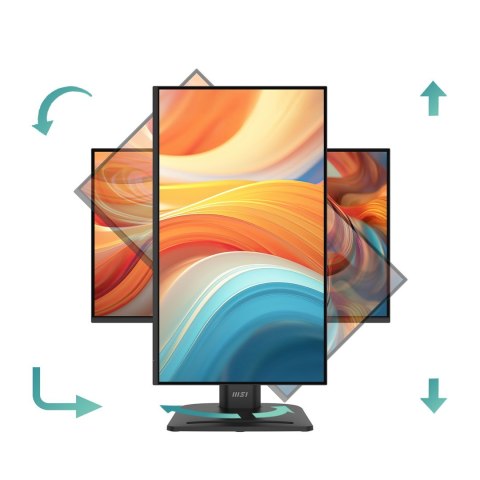 MSI MSI Pro MP245PHG E14 monitor komputerowy 60,5 cm (23.8") 1920 x 1080 px Full HD LCD Czarny