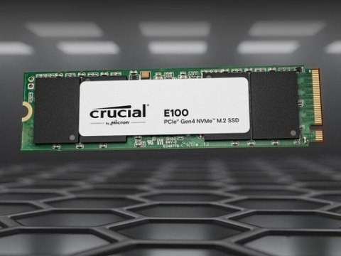Crucial SSD PCIE G4 M.2 NVME 1TB/E100 CT1000E100SSD8 CRUCIAL