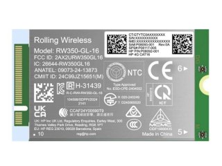 HP Inc. Modem 4G LTE-Advanced Pro (Cat 16) WWAN B8BD2AA