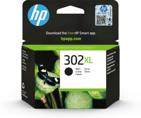 Hewlett-Packard Tusz HP czarny HP 302XL, HP302XL=F6U68AE, 480 str.,8,5 ml