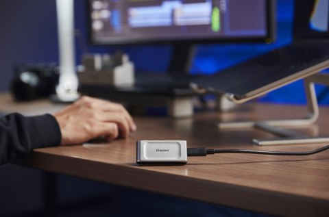 Kingston Dysk zewnętrzny SSD Kingston XS2000 (1TB; USB 3.2; srebrny; SXS2000/1000G)
