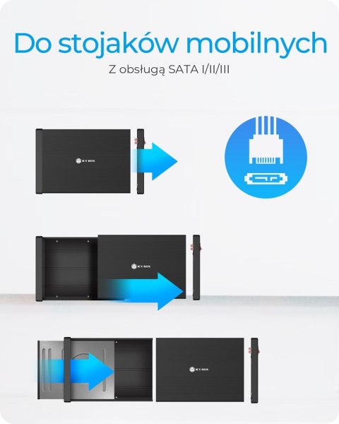 No name Obudowa ICY BOX IB-525-U3 5.25" SATA III USB Type-C