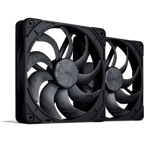 Noctua Noctua 140mm NF-A14x25 G2 PWM Sx2 PP chromax.black edition - zestaw dwóch wentylatorów